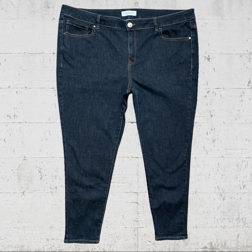 Lane Bryant Mid- Rise Essential Stretch Skinny Jeans Size 22